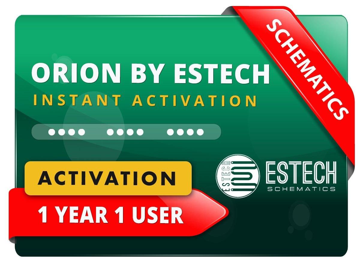 Orion Estech Schematic 1 Year 2 PC Activation